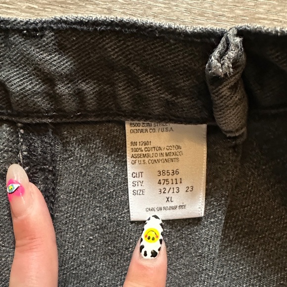 ROCKIES | Vintage Black Denim Barrel Jeans - Picture 7 of 16